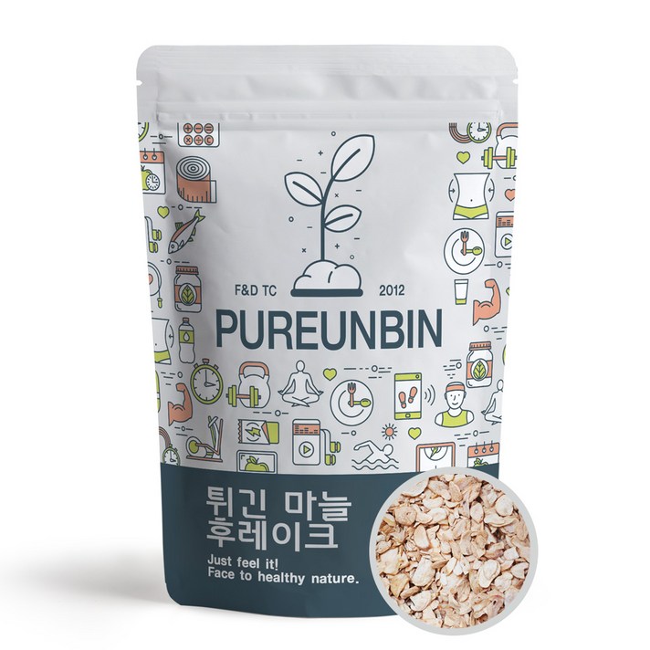 푸른빈 튀긴 마늘 후레이크, 1개, 500g