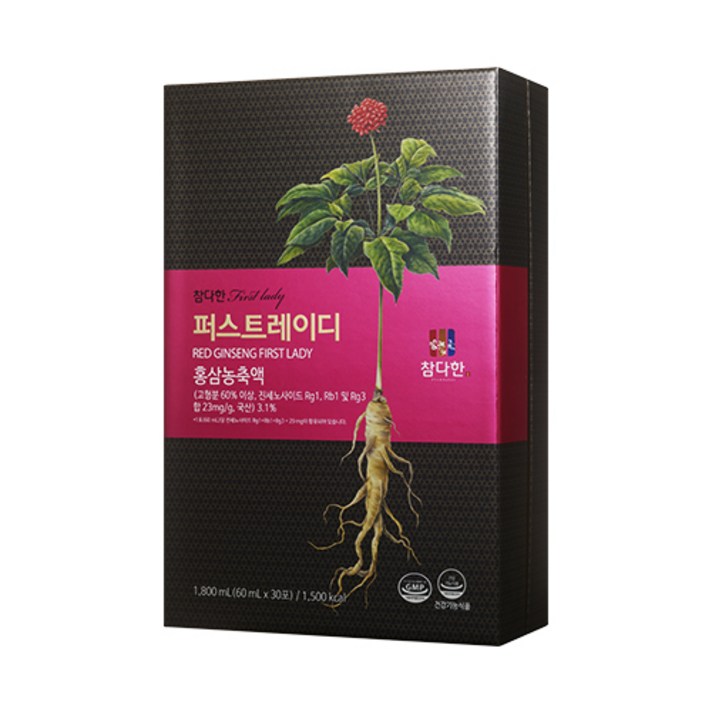 참다한 퍼스트레이디 홍삼진액 30p, 1800ml, 1개