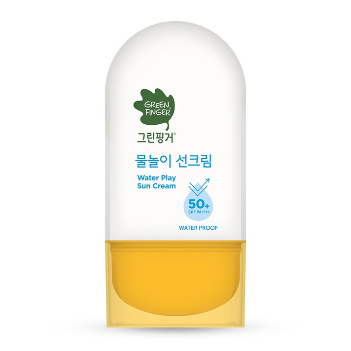그린핑거 물놀이 선크림 워터프루프 SPF50+ PA++++, 1개, 50ml