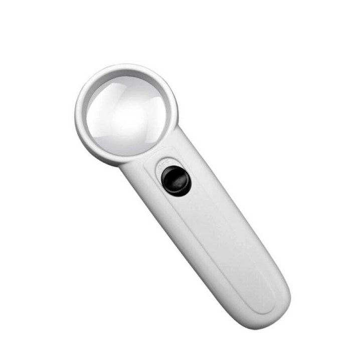 MEO 고배율 확대경 루페 LED 돋보기, 15배율, 1개