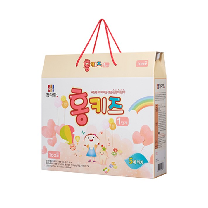 참다한 홍키즈 1단계 홍삼진액 100p, 2500ml, 1개