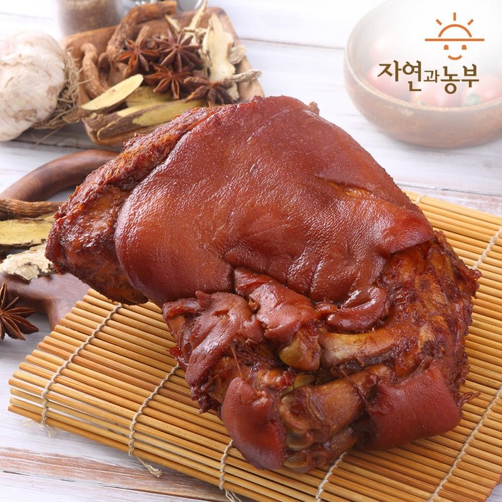 자연과농부 흑마늘 왕족발 앞다리 700g, 1개