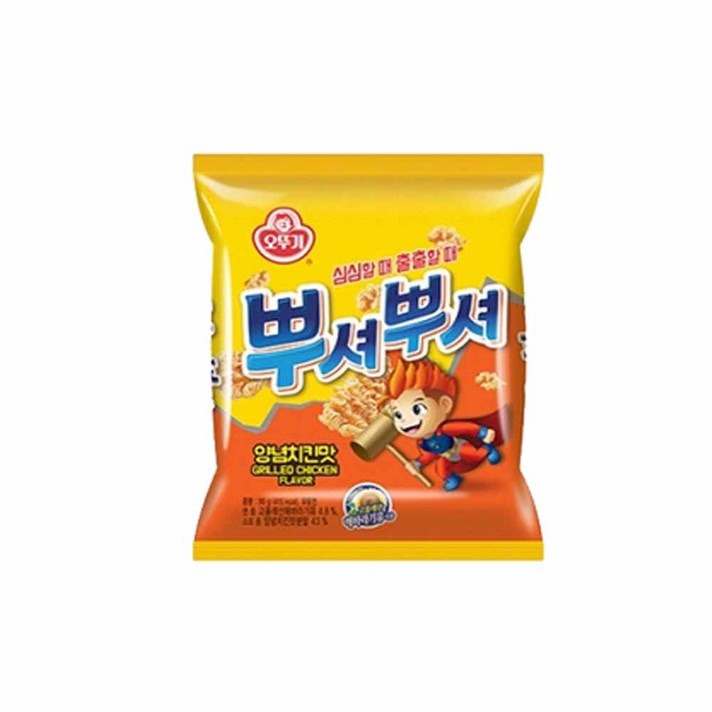 (상온) 오뚜기 뿌셔뿌셔 떡볶이맛90g, 1.뿌셔뿌셔 떡볶이맛90g