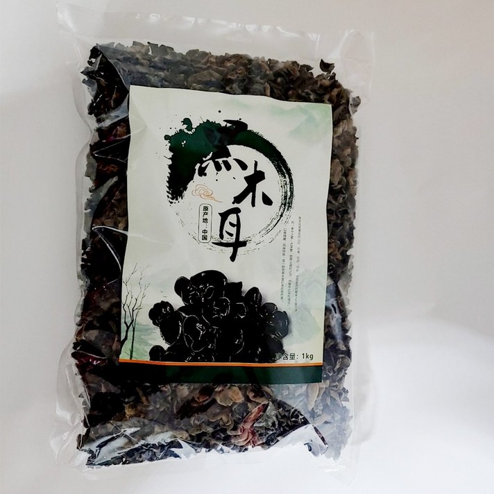 오무행 짬뽕다시 500g 1개 소스 짬뽕 만들기 국물 육수 업소용 식자재, 건조 흑목이버섯 한잎 1kg (중찬), 1kg