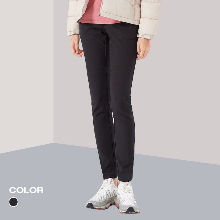 콜핑 여성 겨울 따뜻한 기모 본딩 바지 지투지(여) KTP9564W