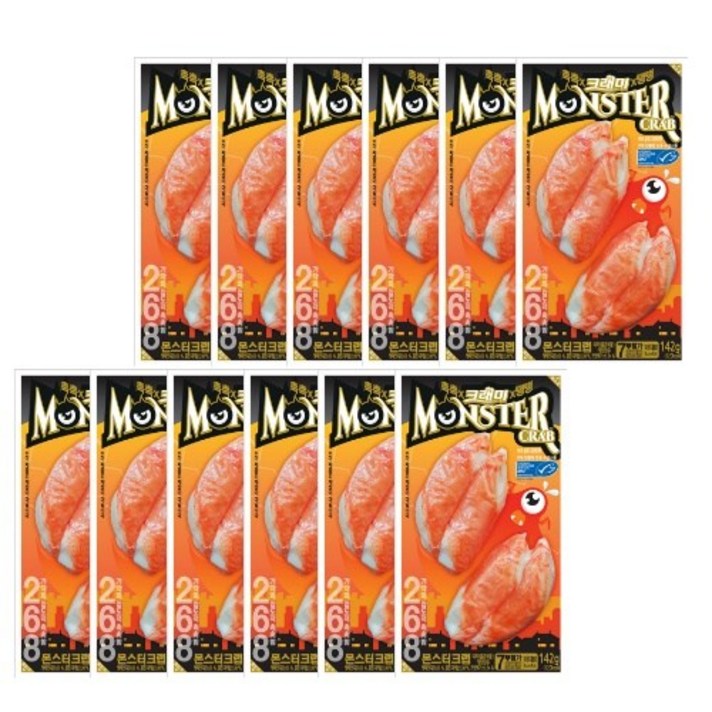 한성 몬스터크랩, 142g, 12개