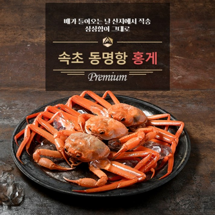 명품 속초 홍게 생물 일반형 2-7kg, 7kg