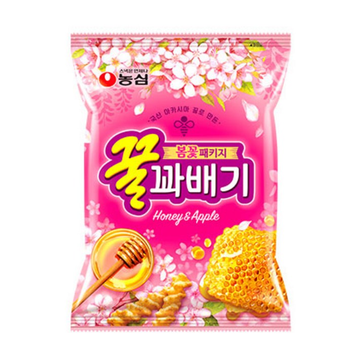 농심 꿀꽈배기 90g X 10개