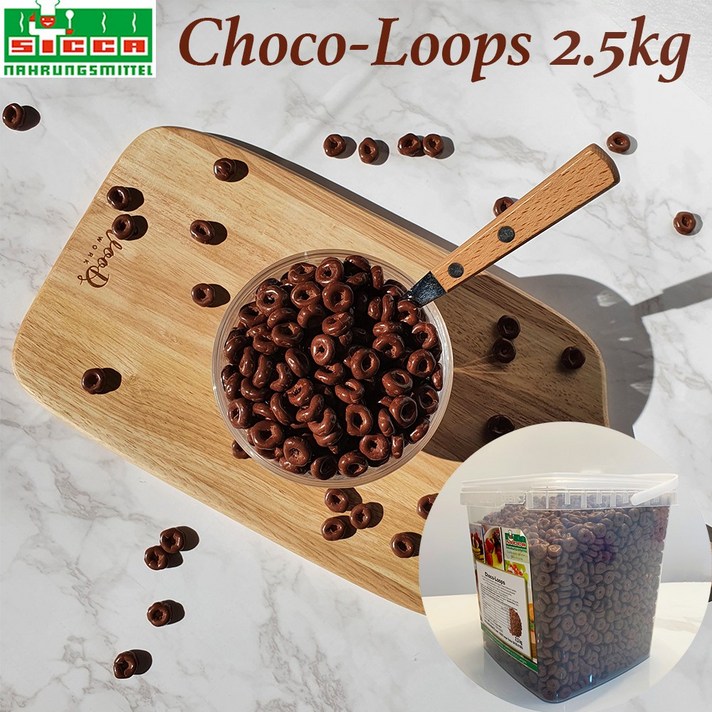 Sicca 초코룹스 시리얼 초코링 대용량 2.5kg