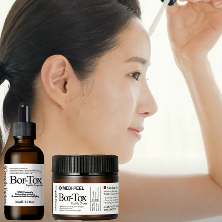 바르는 필러 보톡스 주름 지우개 펩타이드 botox 크림 오일 앰플 크림 뷰티 보르피린 앰플 지모 추출물 눈가 입가 미간 팔자 주름, 보르톡스 펩타이드 앰플
