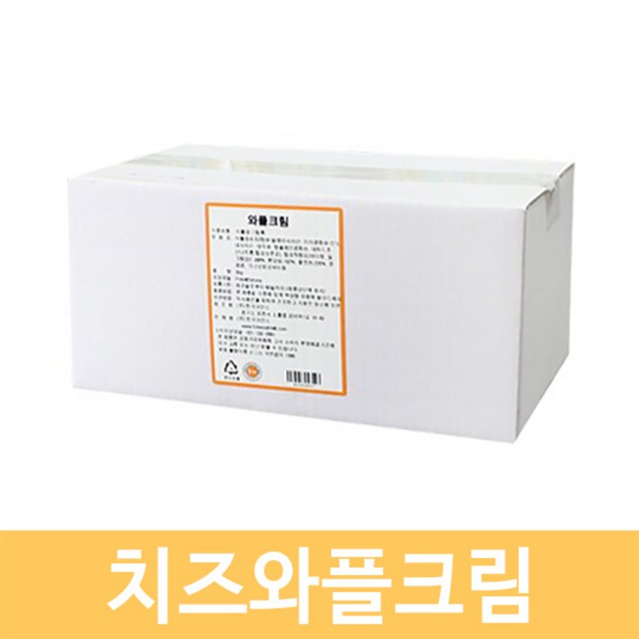꾸플 치즈 와플크림(3kg), 1개