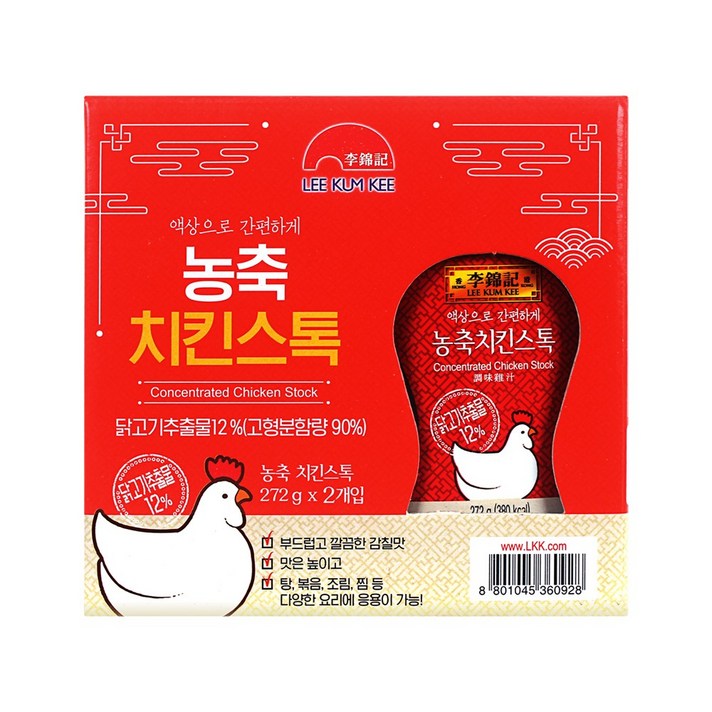 이금기 농축치킨스톡 272g x 2입, 1개