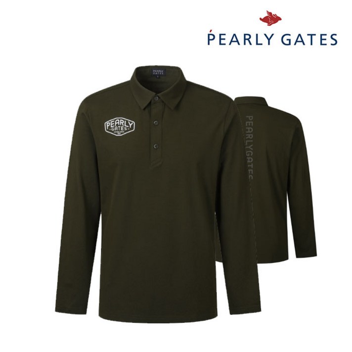 파리게이츠 골프 pearlygatesgolf남성 컴포트 카라 티셔츠 P512B3TS901_KH, 006, KH, 1개