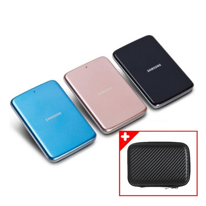 삼성 외장하드 H3 슬림 휴대용 노트북 외장HDD USB3.0, 블루, 2TB