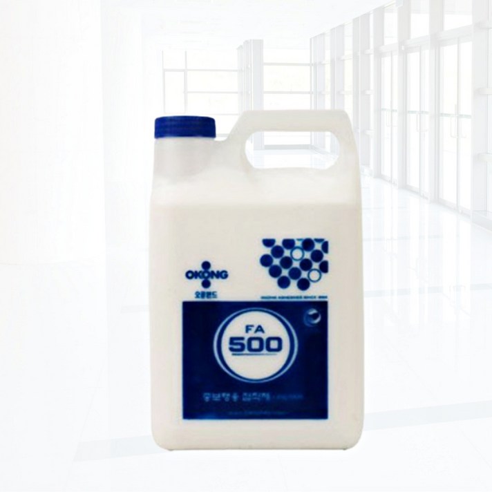 O.Gong co. ltd 시공용 바닥재 접착제 1.8kg pvc 중보행용 장판본드 데코타일본드 오공본드 몰탈 합판 석고보드, 1