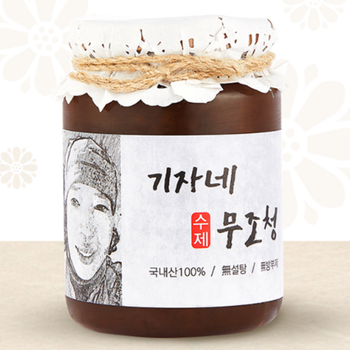 맛있는 기자네 전통 수제 무조청 500g (+선물상자), 1개
