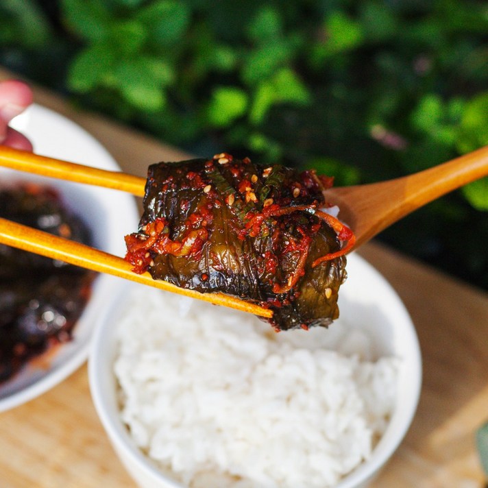 양념 깻잎장아찌 국내산 깻잎무침 500g 순창 이기남, 양념깻잎장아찌500g
