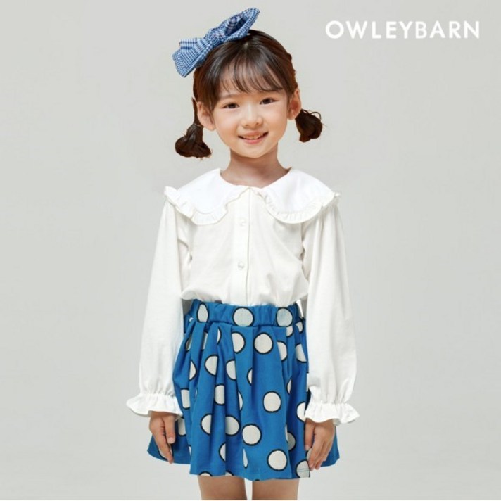 올리반 여아용 케이트 카라 블라우스