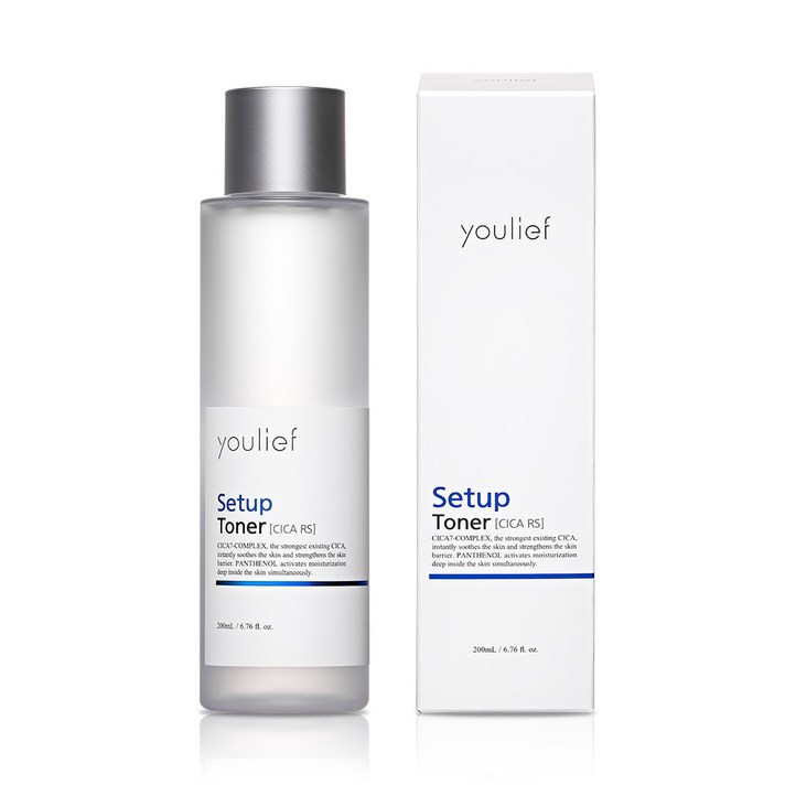 유리프 셋업 토너 CICA RS, 1개, 200ml