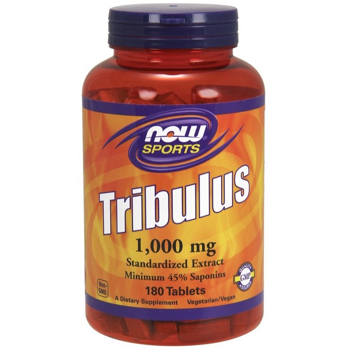 NOW Sports Nutrition Tribulus(Tribulus terrestris) 나우 스포츠 트리뷸러스 1000mg 180정, 1통, 1000mg, 180정