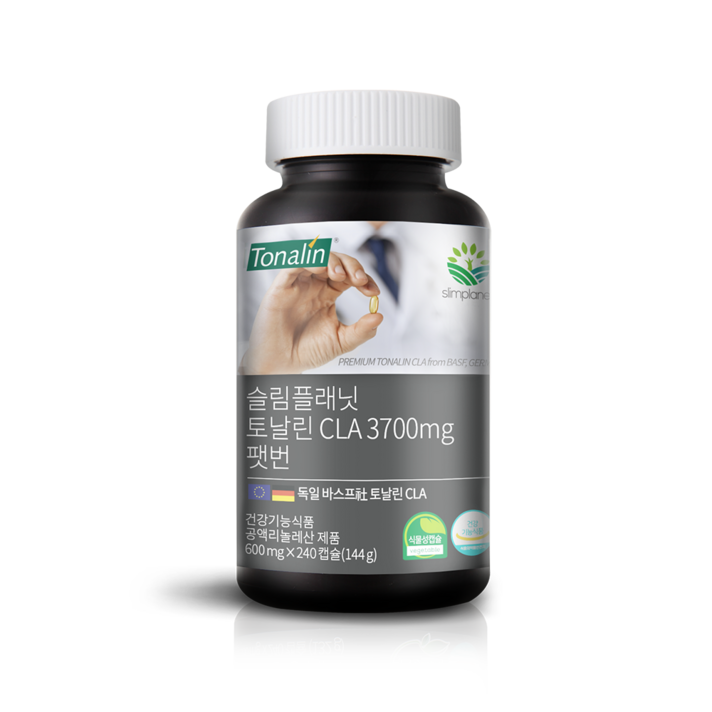 슬림플래닛 토날린 CLA 3700mg 팻번 600mg x 240캡슐 1병