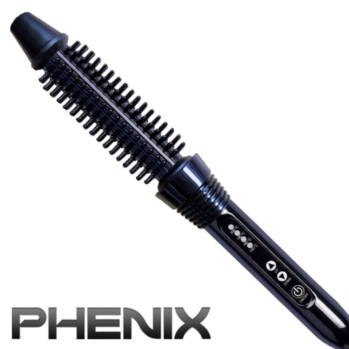 PHENIX 브러쉬 아이롱 고데기 PN-736, 18mm, PN736