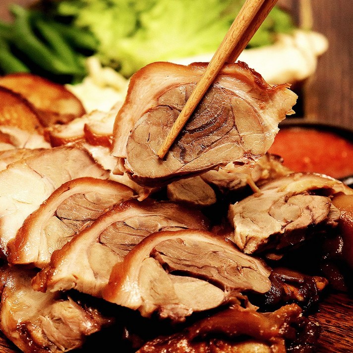 바로푸드 올바로 황칠 순살 무뼈 족발 300g, 3팩