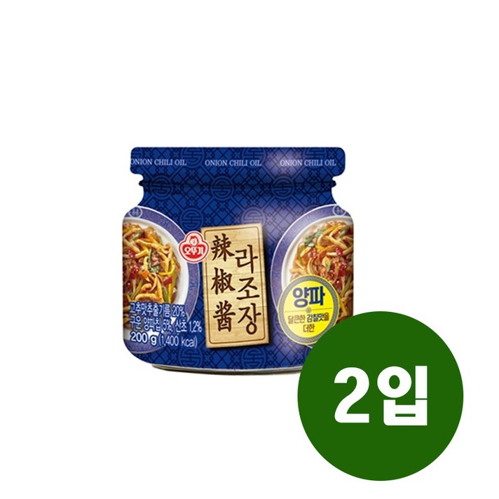 오뚜기 라조장 양파 200g 2입, 2개