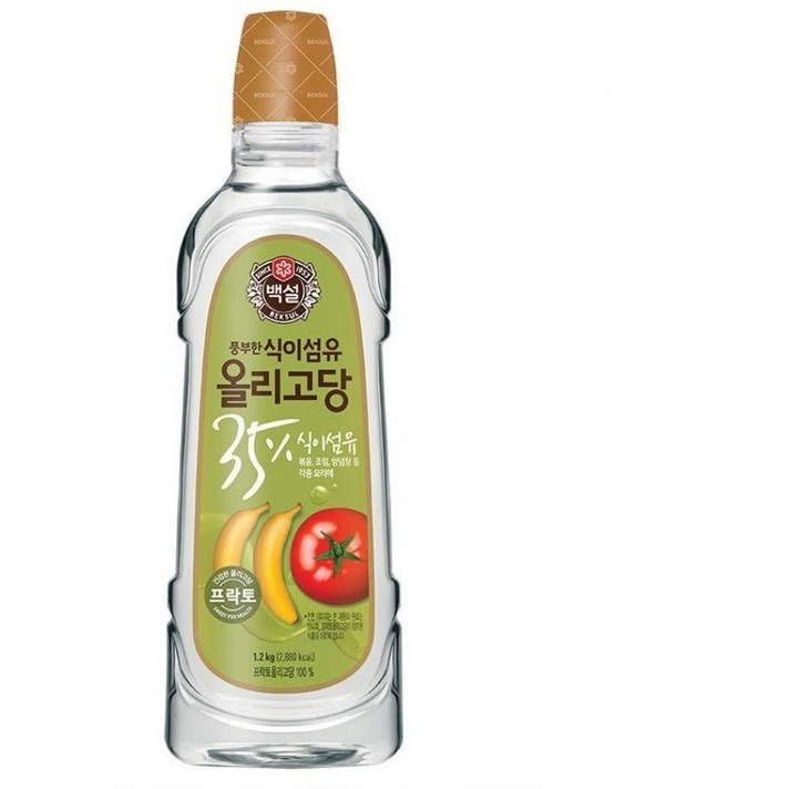 백설 건강한 올리고당, 1.2kg, 4개