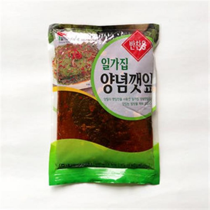 일가집 양념깻잎 1kg 간장숙성 절임/반찬 절임류