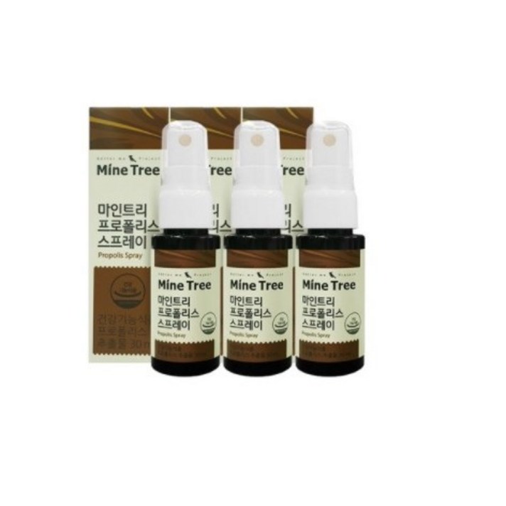 마인트리 프로폴리스 스프레이, 30ml, 3개