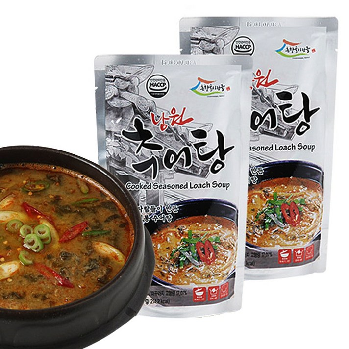 춘향골사람들 국산 미꾸라지 남원추어탕 450g 5개입 + 제피가루, 5팩