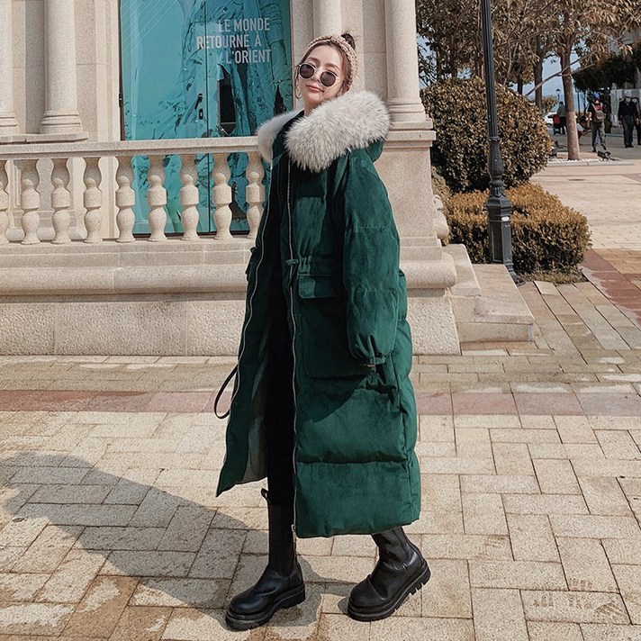 폭스퍼롱패딩 경량패딩 롱패딩 여성숏패딩 라쿤패딩 오리털패딩 폭스퍼패딩 패딩브랜드 여성패딩조끼 폭스패딩 여성롱패딩