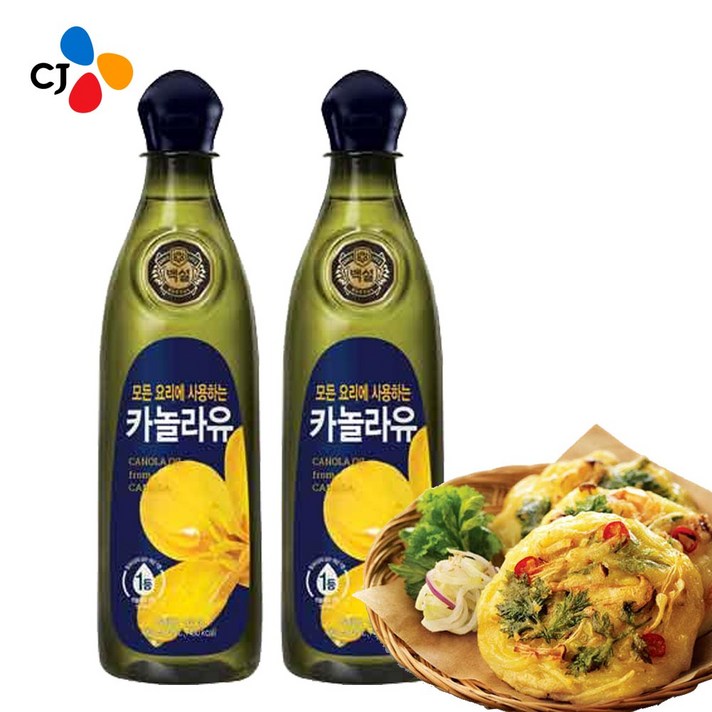 씨제이제일제당 CJ 카놀라유 500ml 17년 리뉴얼 상온 x12개, 단품