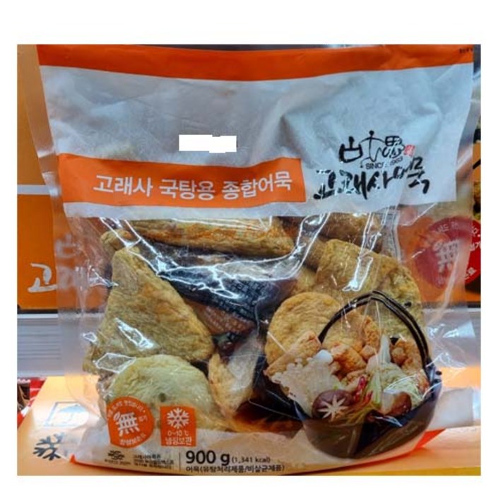 고래사 국탕용 종합어묵 900g, 단품