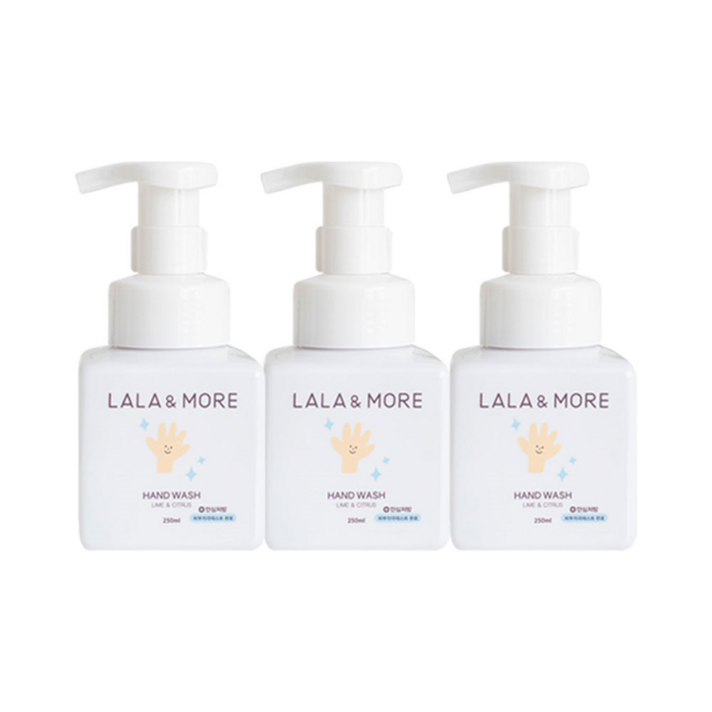 라라앤모어 라임시트러스 비건 핸드워시 250ml 3개