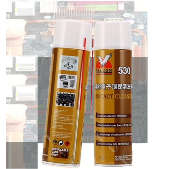 팔콘530 접점부활제/컴퓨터먼지제거제/기판크리너/스티커제거제/550ml