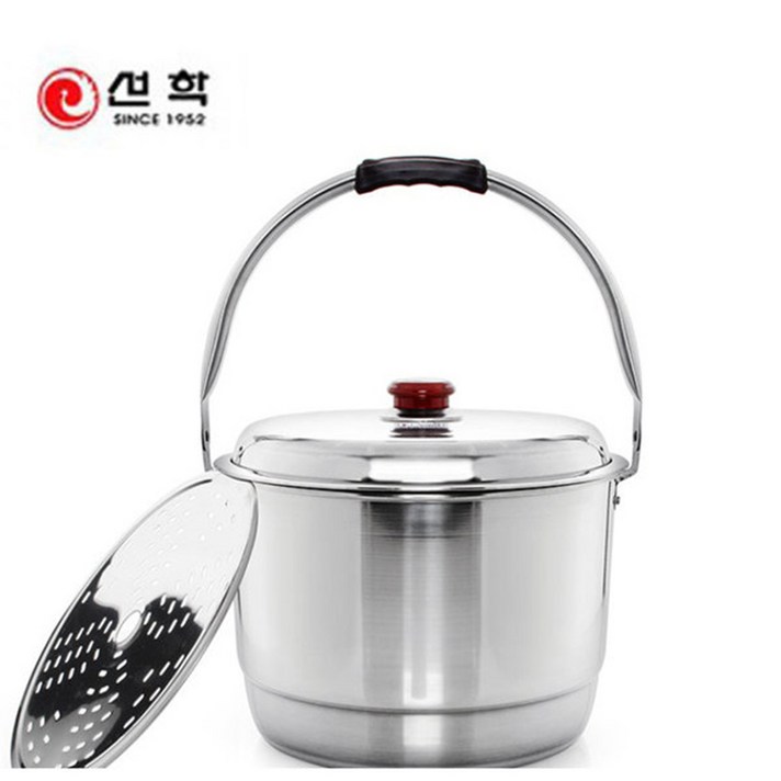 국내산 선학 스텐들통1호~5호 다양한사이즈/곰솥/들통/빨래솥, 2호