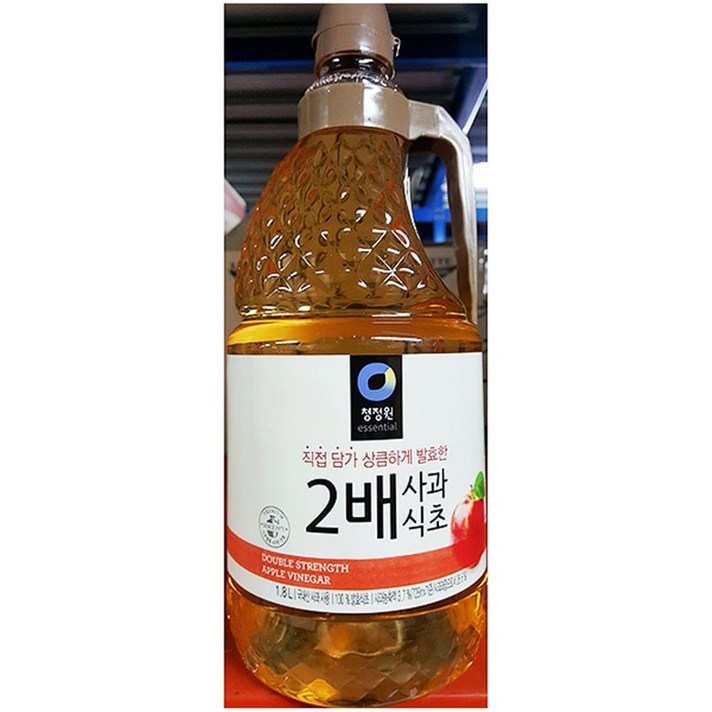 2배 사과식초(대상 1.8L)X6 | 매실식초 천연감식초