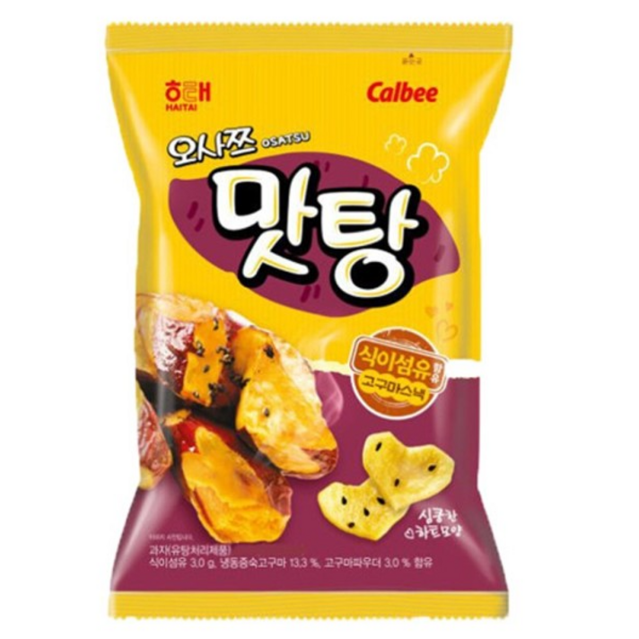 해태제과 오사쯔 맛탕 스낵, 60g, 6개