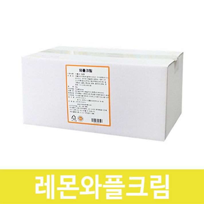이안스 TOM 레몬 와플크림 3kg, 1개