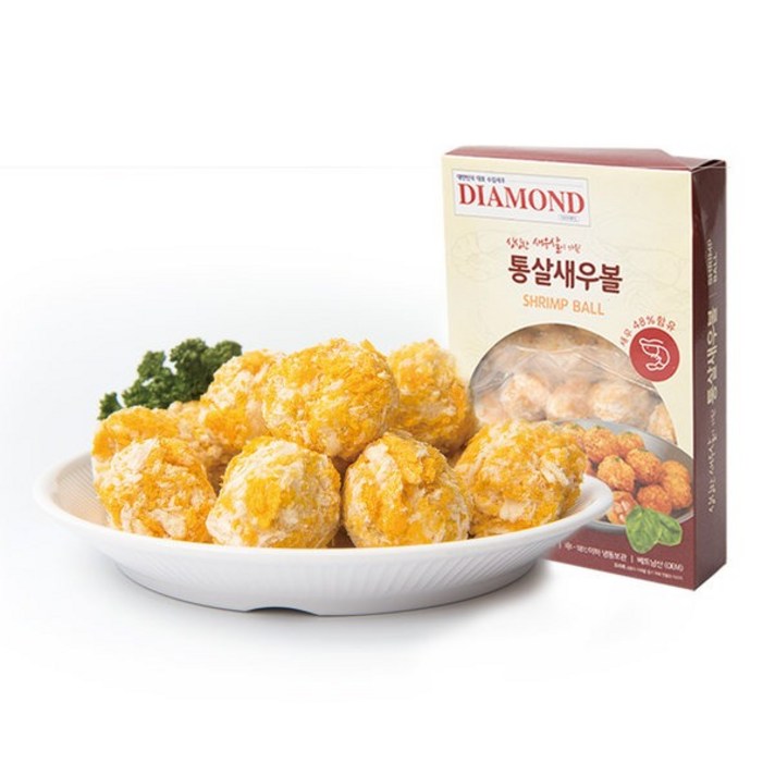 싱싱한 새우살 가득 통살 새우볼 600g x 5