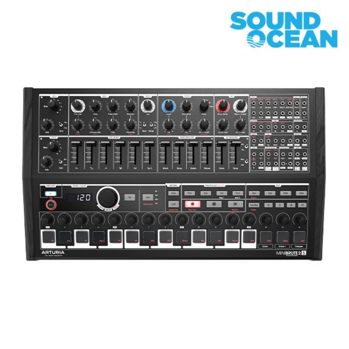 아투리아 아날로그 신디사이저 느와르 에디션, MiniBrute 2S Noir