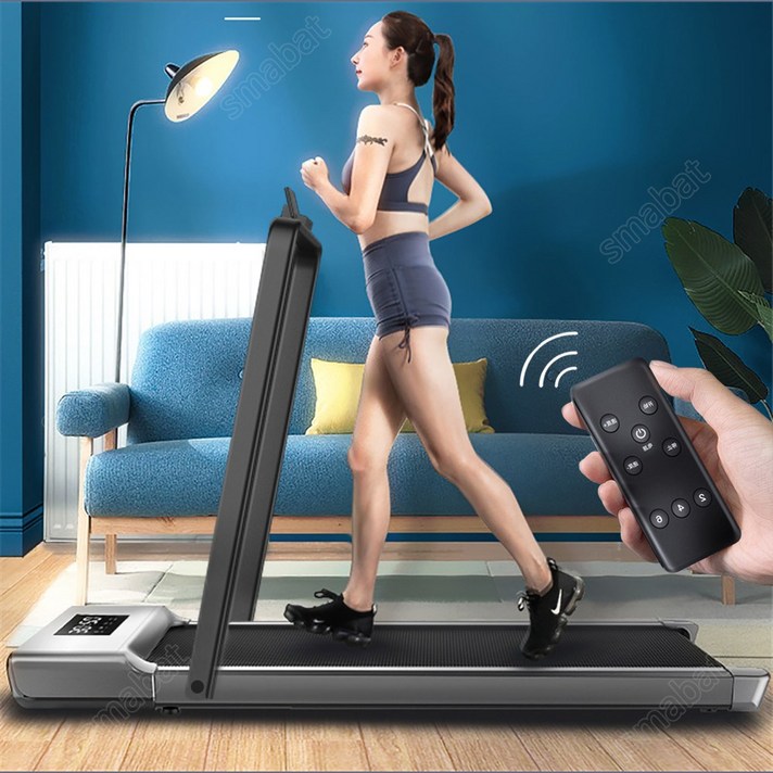 SMABAT 가정용 패블릿 워킹머신 실내 무소음 접이식 전동 러닝머신 헬스기구, 1100*40 cm
