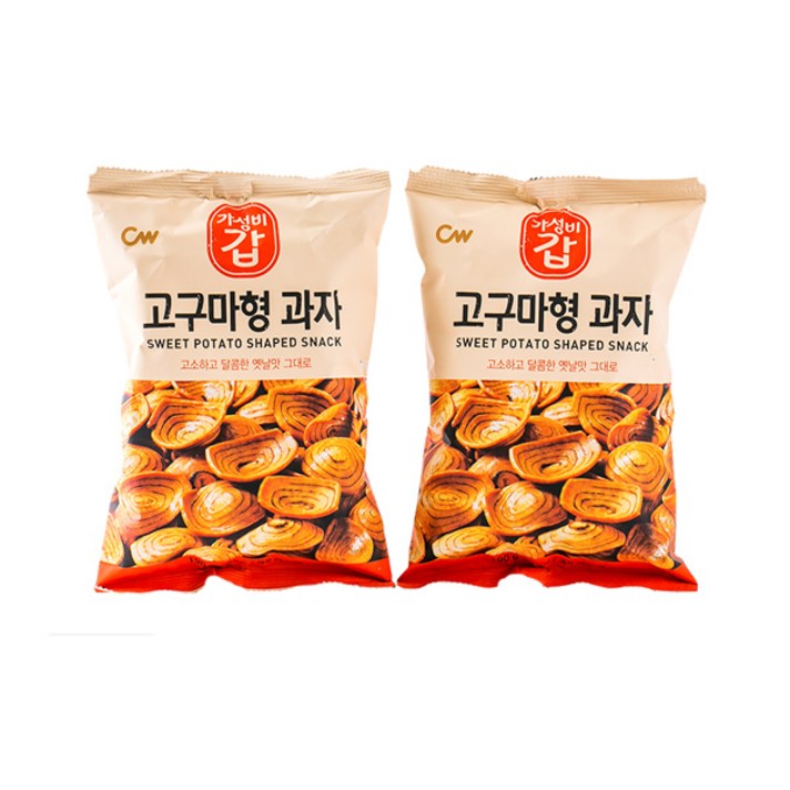 청우 고구마형과자 1+1 380g x 2개입 무배, 단품