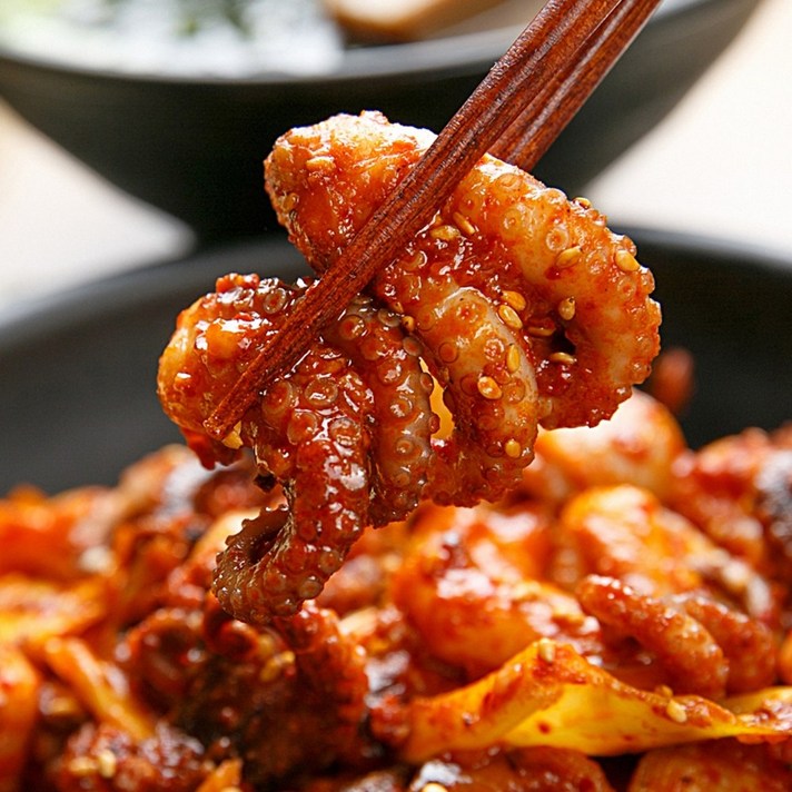 미미주꾸미 맛있게 매운 직화 양념 구이 매운맛 쭈꾸미볶음 300gx2팩