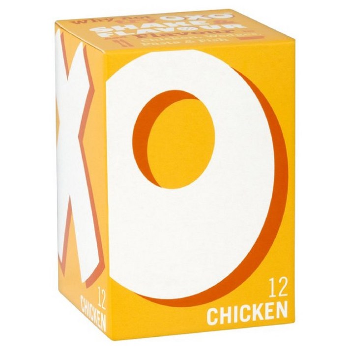 옥소 치킨 스톡 큐브, 71g, 1개