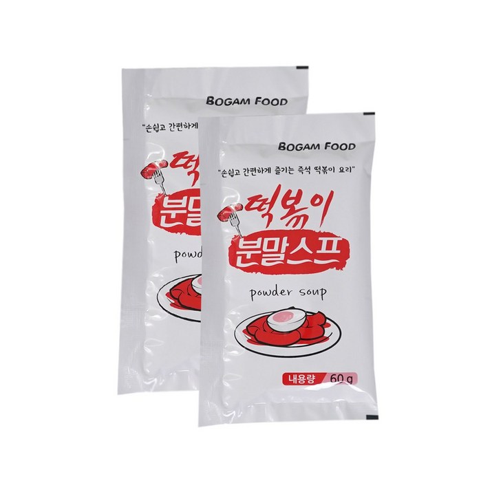 참미소떡볶이 떡볶이떡 떡국떡 2kg 묶음 상품 1개, 3개, 떡볶이 분말스프 60g