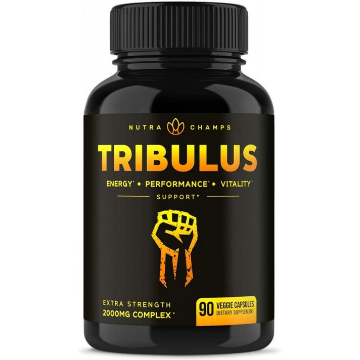 뉴트라챔프 NutraChamps Tribulus Terrestris 2000mg 90정 마카 트리뷸러스 테레스트리스 에너지, 1
