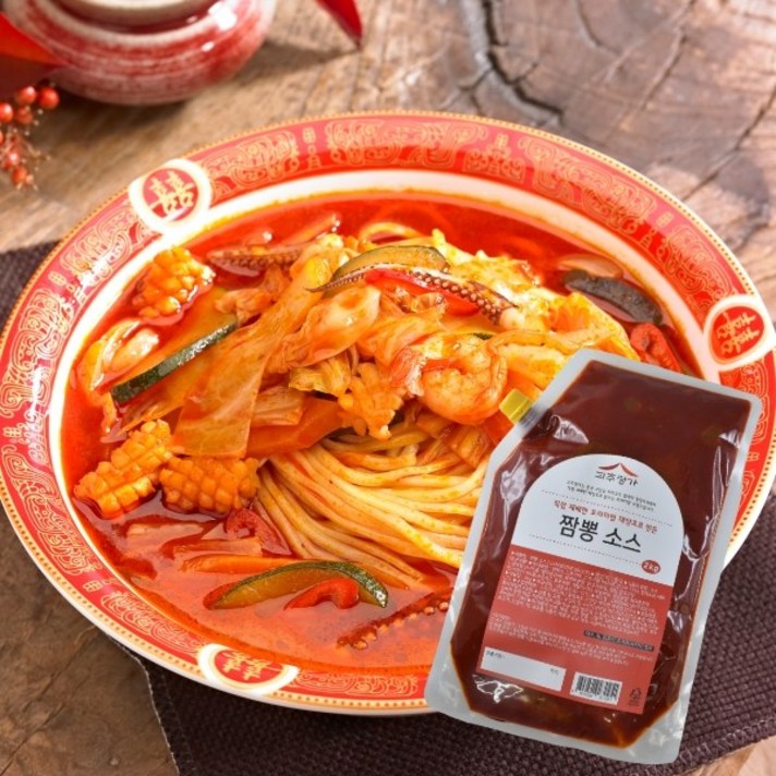 고추명가 짬뽕소스 2kg 업소용 짬뽕다시, 1개